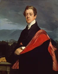 Ritratto di Nikolai Dmitrievich (1792-1849) Conte Guriev, 1821